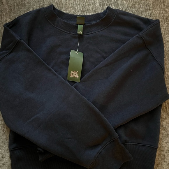 Wild Fable Cropped Crewneck Sweatshirt - Picture 3 of 3